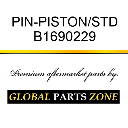 PIN-PISTON/STD B1690229