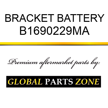 BRACKET BATTERY B1690229MA