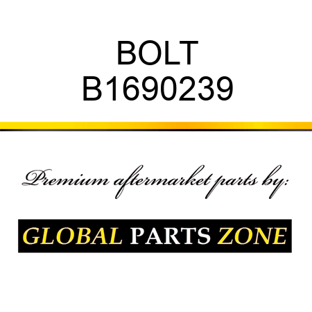 BOLT B1690239