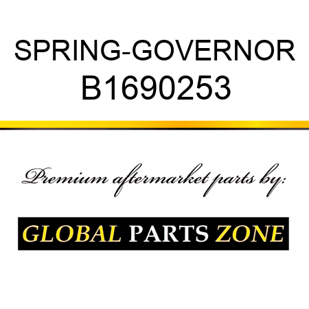 SPRING-GOVERNOR B1690253