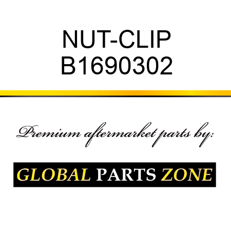 NUT-CLIP B1690302