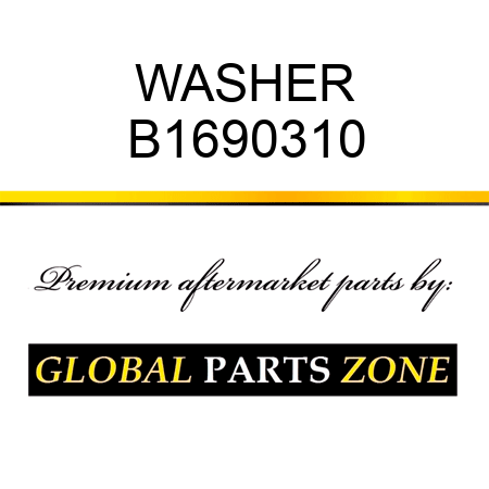 WASHER B1690310