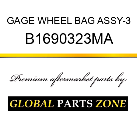 GAGE WHEEL BAG ASSY-3 B1690323MA