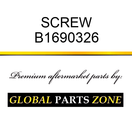 SCREW B1690326