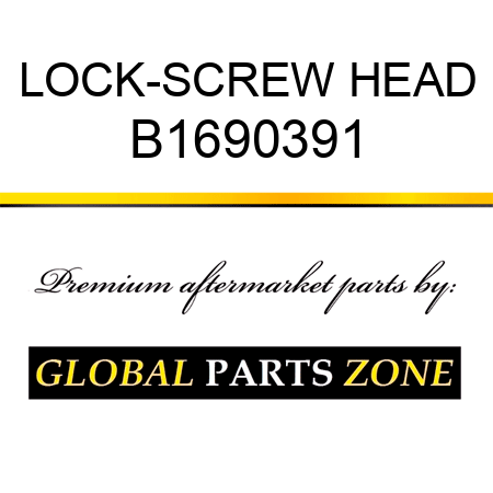 LOCK-SCREW HEAD B1690391