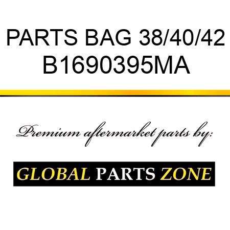 PARTS BAG 38/40/42 B1690395MA