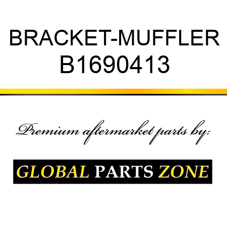 BRACKET-MUFFLER B1690413