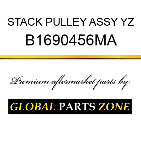 STACK PULLEY ASSY YZ B1690456MA