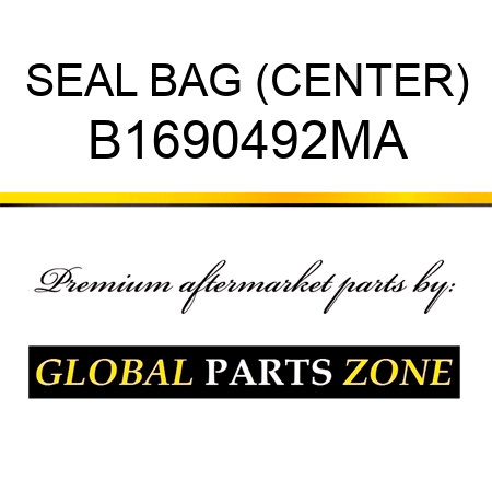 SEAL BAG (CENTER) B1690492MA