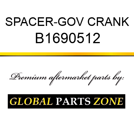 SPACER-GOV CRANK B1690512
