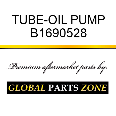 TUBE-OIL PUMP B1690528
