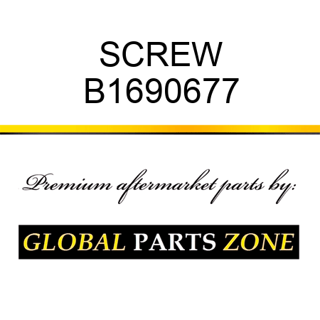 SCREW B1690677