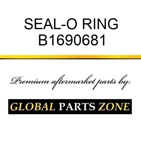 SEAL-O RING B1690681