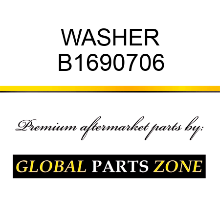 WASHER B1690706