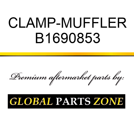 CLAMP-MUFFLER B1690853