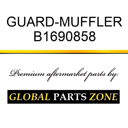 GUARD-MUFFLER B1690858