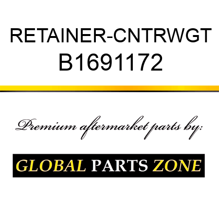 RETAINER-CNTRWGT B1691172