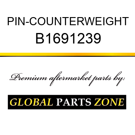 PIN-COUNTERWEIGHT B1691239