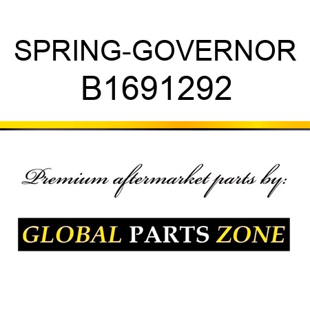 SPRING-GOVERNOR B1691292