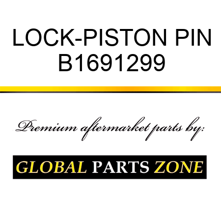 LOCK-PISTON PIN B1691299