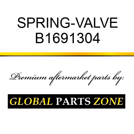 SPRING-VALVE B1691304