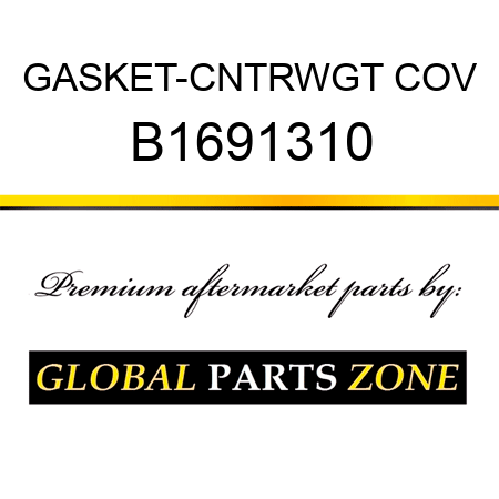 GASKET-CNTRWGT COV B1691310