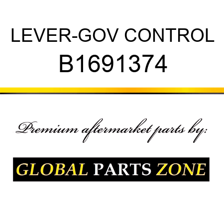 LEVER-GOV CONTROL B1691374