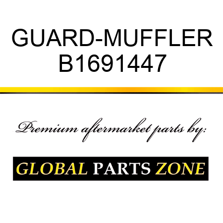 GUARD-MUFFLER B1691447