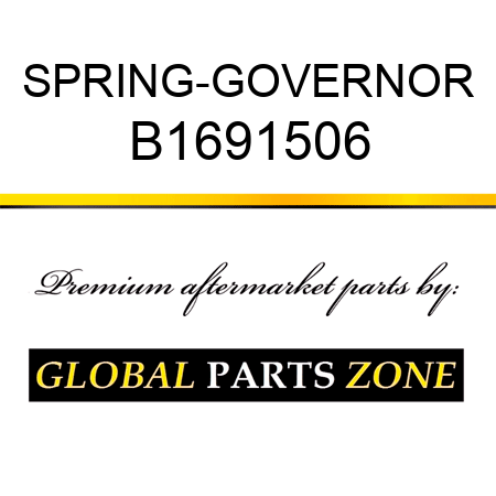 SPRING-GOVERNOR B1691506