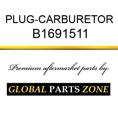 PLUG-CARBURETOR B1691511