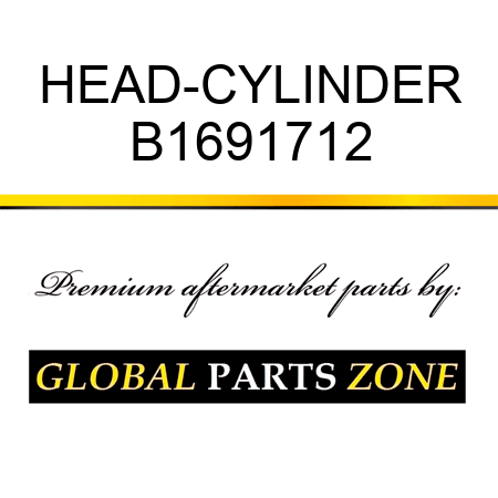 HEAD-CYLINDER B1691712