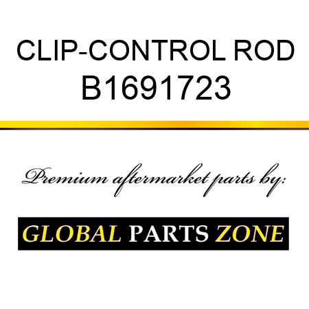 CLIP-CONTROL ROD B1691723