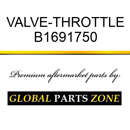 VALVE-THROTTLE B1691750