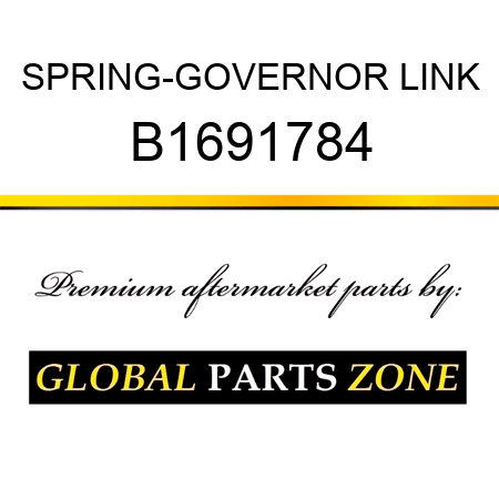 SPRING-GOVERNOR LINK B1691784