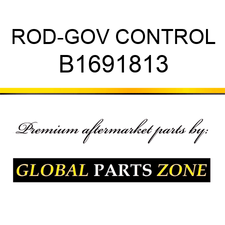 ROD-GOV CONTROL B1691813