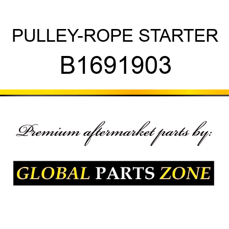 PULLEY-ROPE STARTER B1691903