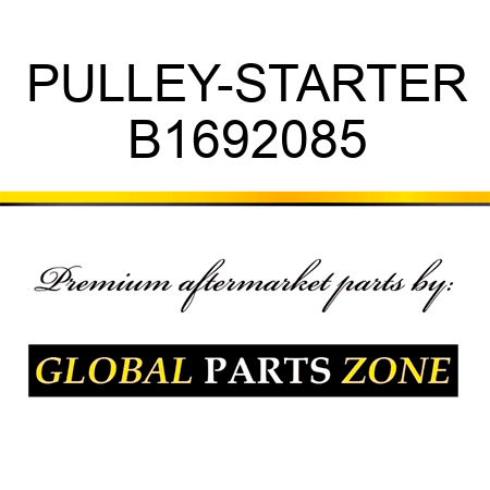 PULLEY-STARTER B1692085