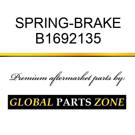 SPRING-BRAKE B1692135