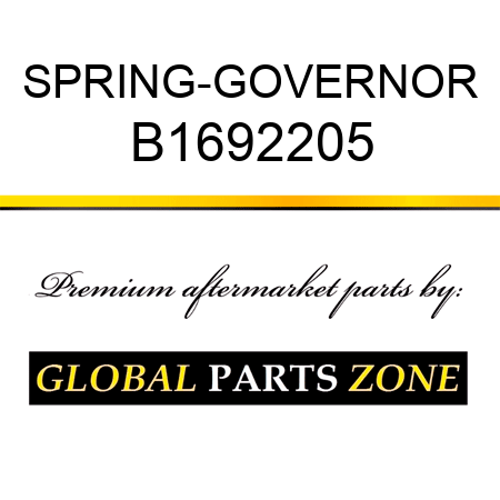 SPRING-GOVERNOR B1692205