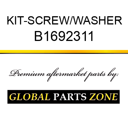 KIT-SCREW/WASHER B1692311