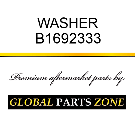 WASHER B1692333