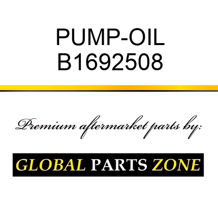 PUMP-OIL B1692508