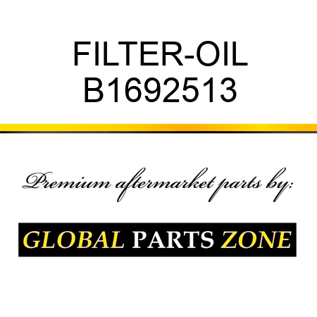 FILTER-OIL B1692513