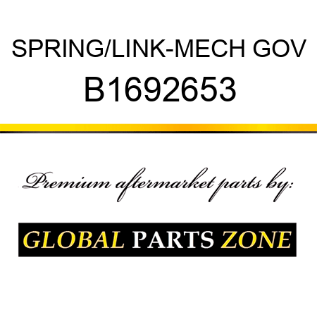 SPRING/LINK-MECH GOV B1692653