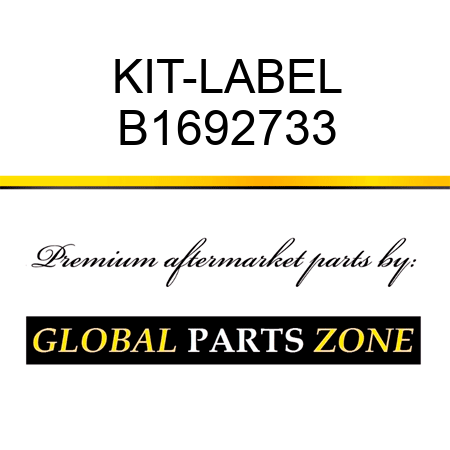 KIT-LABEL B1692733