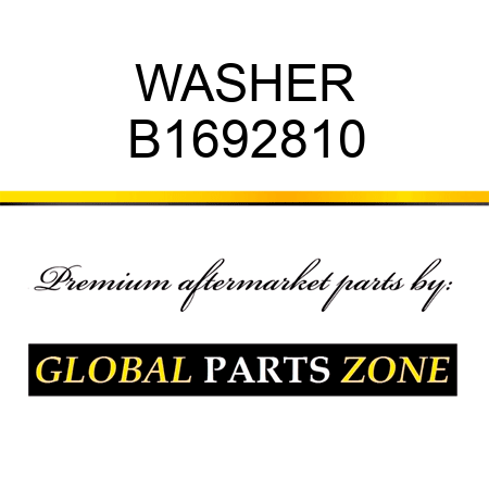 WASHER B1692810