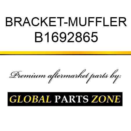 BRACKET-MUFFLER B1692865