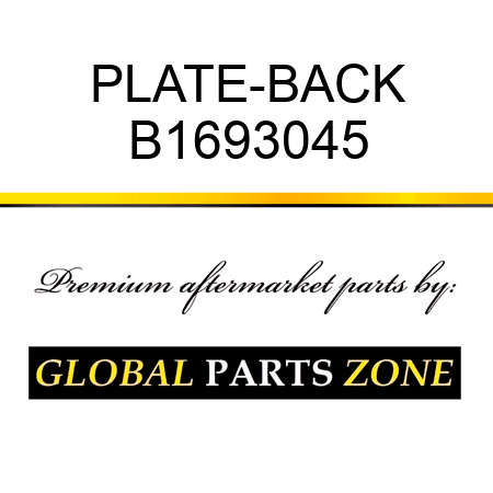 PLATE-BACK B1693045