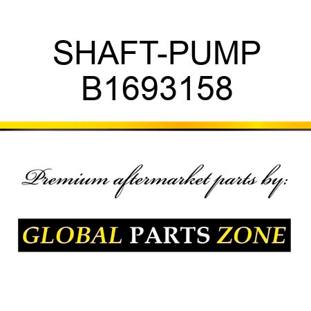 SHAFT-PUMP B1693158