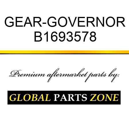 GEAR-GOVERNOR B1693578